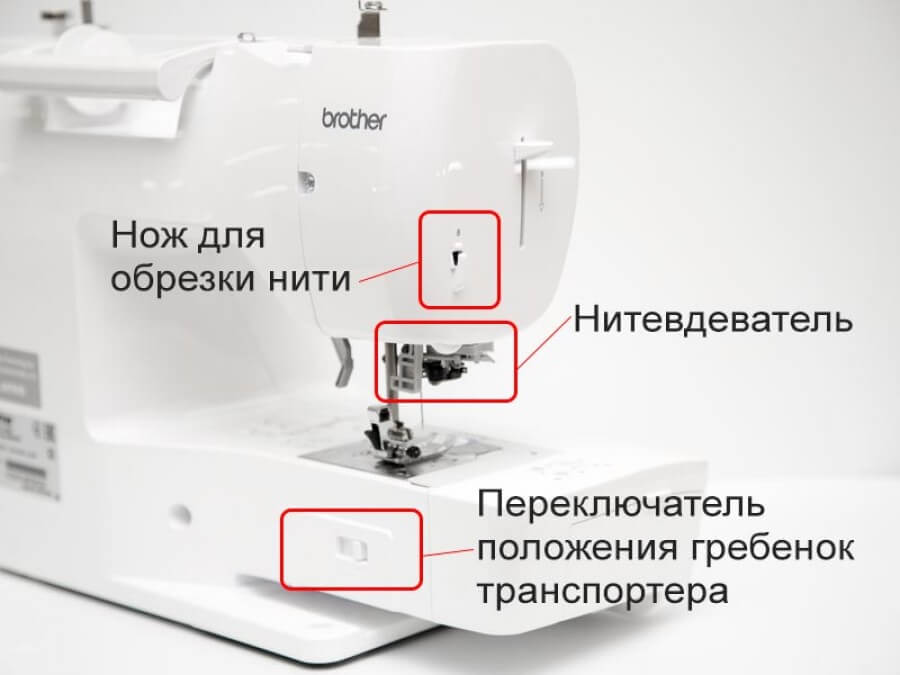 Функционал швейной машины Brother Innov-is A50