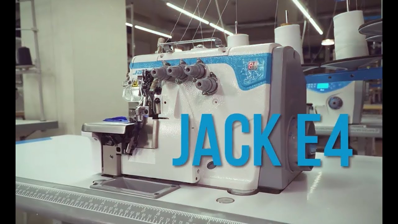 Новый промышленный оверлок Jack JK-E-4-5-333