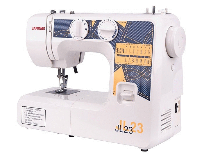 Обзор швейной машины Janome JL23